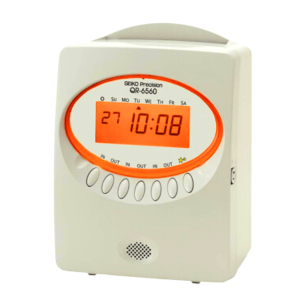 Reloj tarjetero mecánico QR 6560